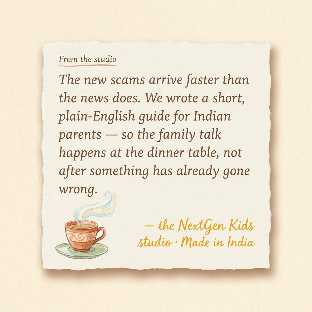 From the makers of AI Safety for Indian Families — a note from the founder