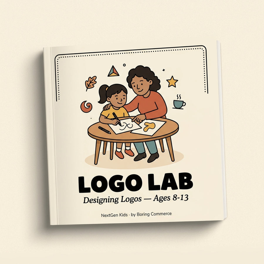 Logo Lab — PDF cover mockup