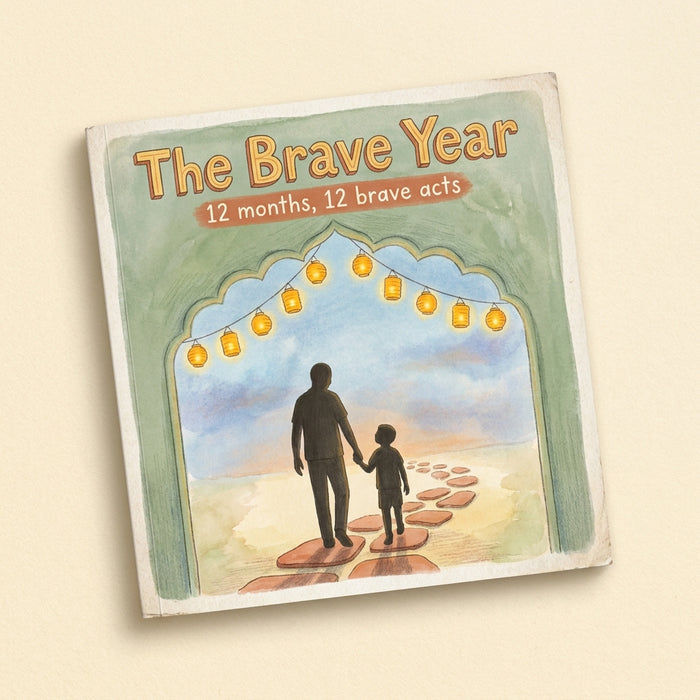 The Brave Year — 12 months, 12 brave acts — paperback cover